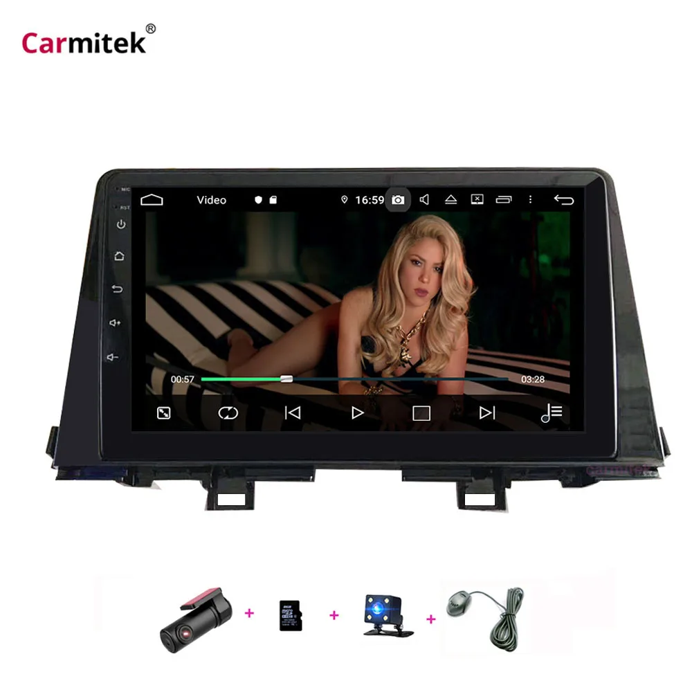 Carmitek Android 9 для KIA PICANTO Morning 2016 2017 2018 2019 Мультимедиа Стерео DVD плеер навигация GPS