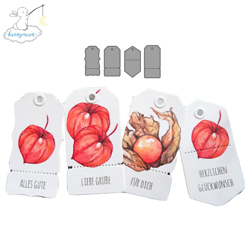 CH бирки металлические режущие штампы трафареты для скрапбукинга/фотоальбом