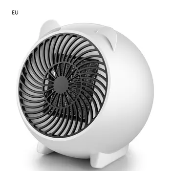 

Small Fan Heater Electric Fan Heater Portable Fan Heating Space Heater Home Office Desktop Heating Warm Air Fan