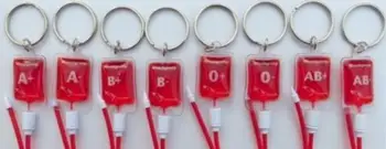 

40 pcs Mixed Blood Pack Style Key Chain Cell Phone Strap Bell Charm M-10