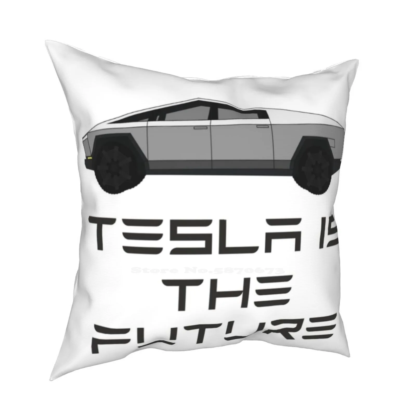 Federa Per Cuscino Tesla Elon Musk Tesla Cybertruck Roadster Tesla Factory Battery Day Tesla Stock Solving Problemi Di Denaro
