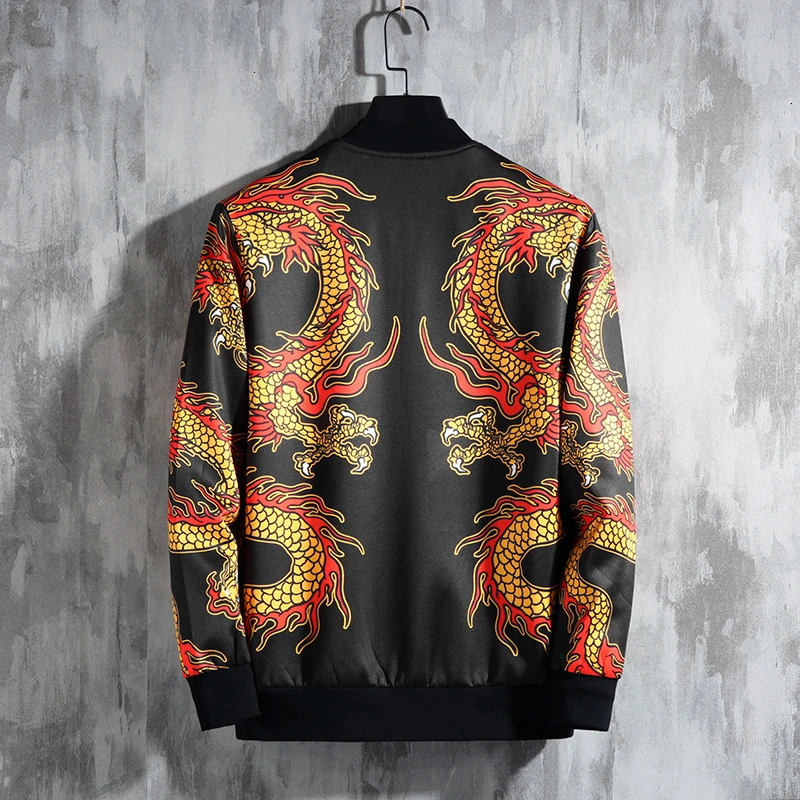 Куртка-бомбер, Vete для мужчин, t Homme Veste, большой размер 6XL, Chaquetas Hombre Chaquetas Negras, осенняя куртка с принтом в китайском стиле для мужчин