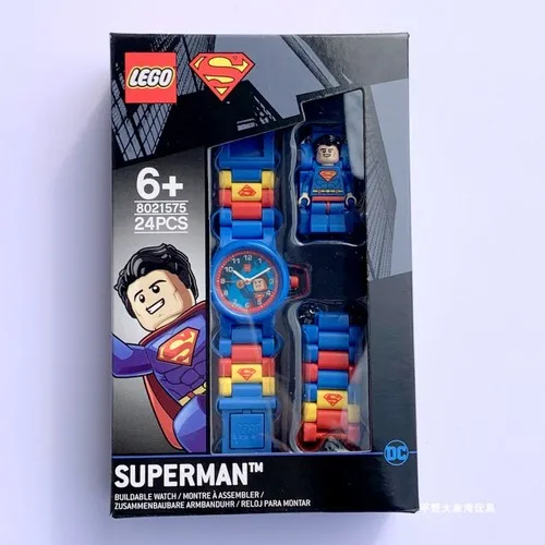 Marvel Avengers Iron Man Hulk Star Wars Kylo Ren Darth Vader Chirldren Watch Kawaii Toys Gifts Anime Favorites Collect Ornaments SUPERMAN