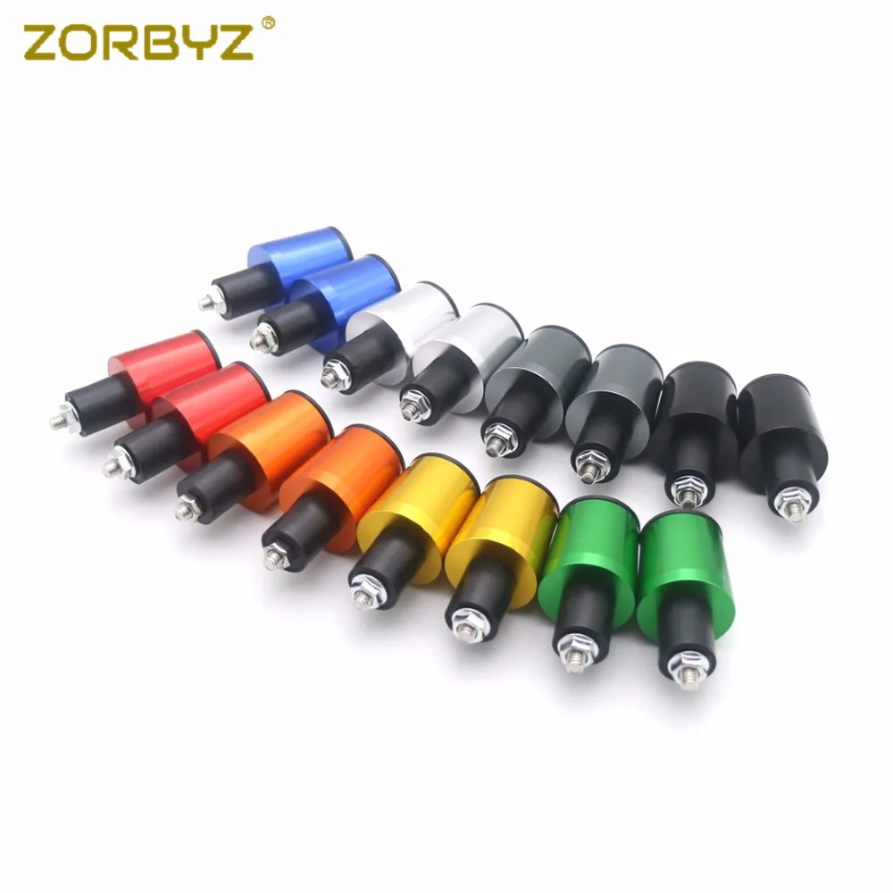 ZORBYZ универсальный мотоцикл 22 мм ручка бар концы вилки сцепление крышка штепсельная вилка слайдер для Honda Kawasaki Suzuki уличный велосипед