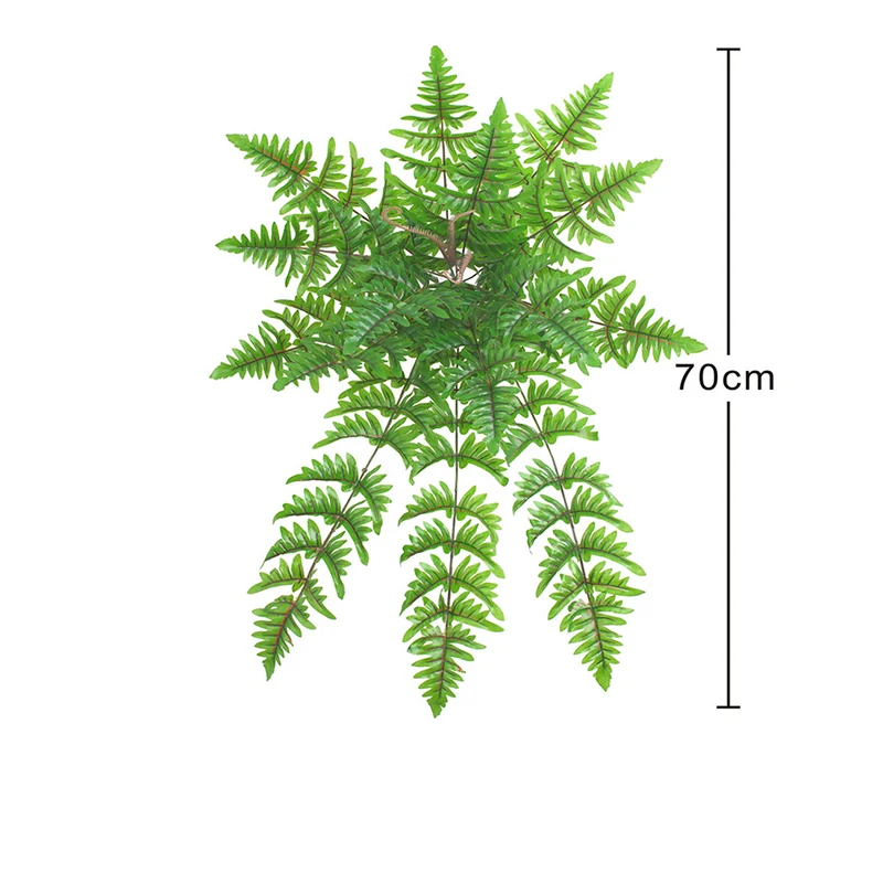 Имитация папоротника персидская трава зеленое растение искусственные листья поддельный цветок настенный дом Свадебный магазин украшения