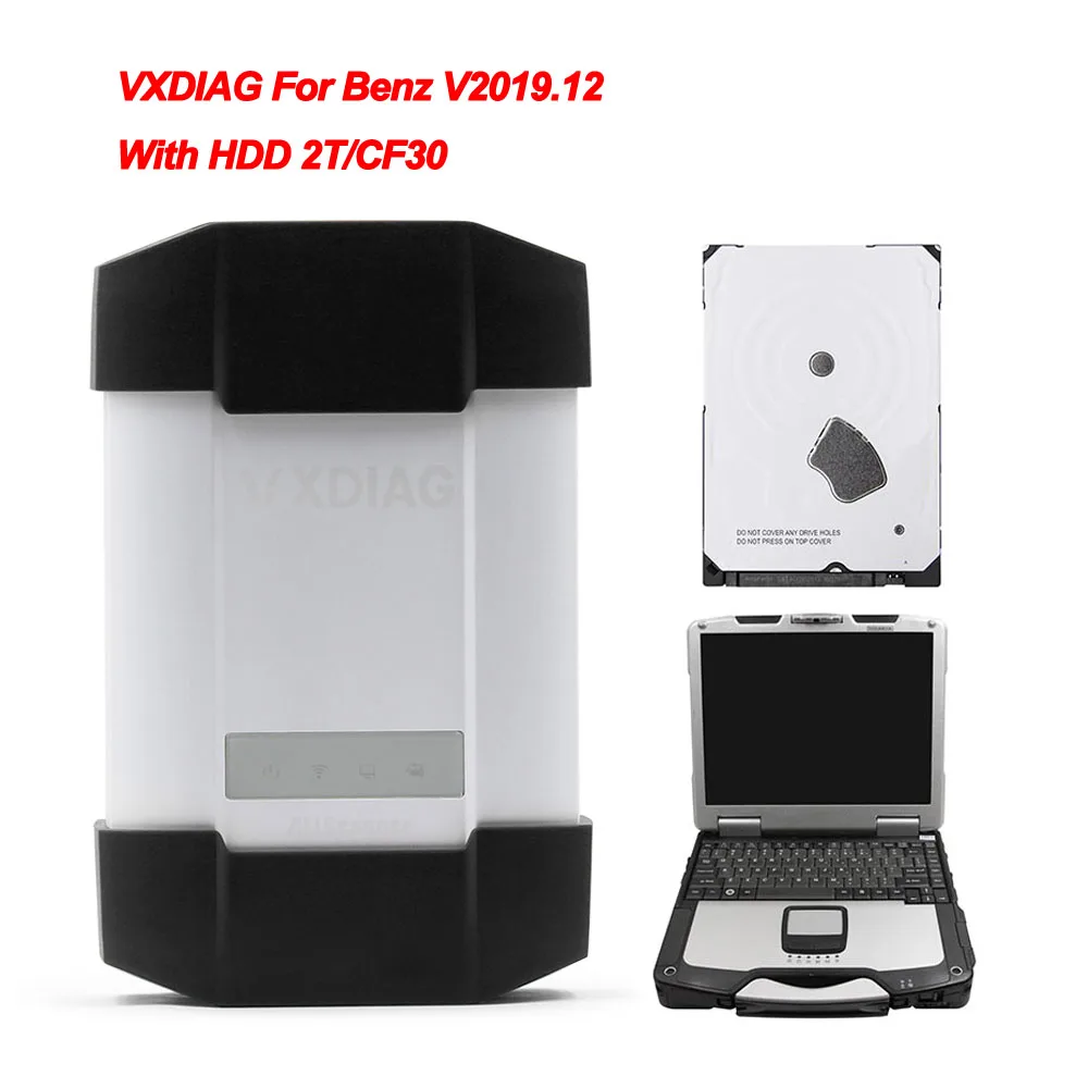 VXDIAG VCX для BENZ V2019.12 для MB wifi сканер OBD 2 OBD2 автомобильный диагностический инструмент ECU программист для MB PK Star C3 C4 C5 C6