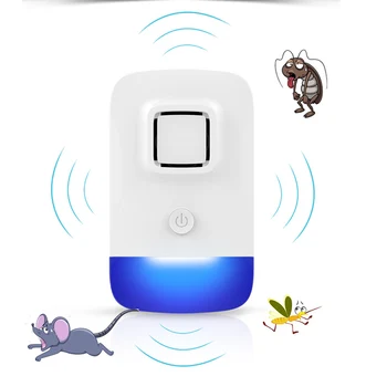 

Ultrasonic Electronic Pest Repeller Mosquito Mouse Rat Multi-function Rodent Insect Repellent Mini Insect Killer US EU UK Plug