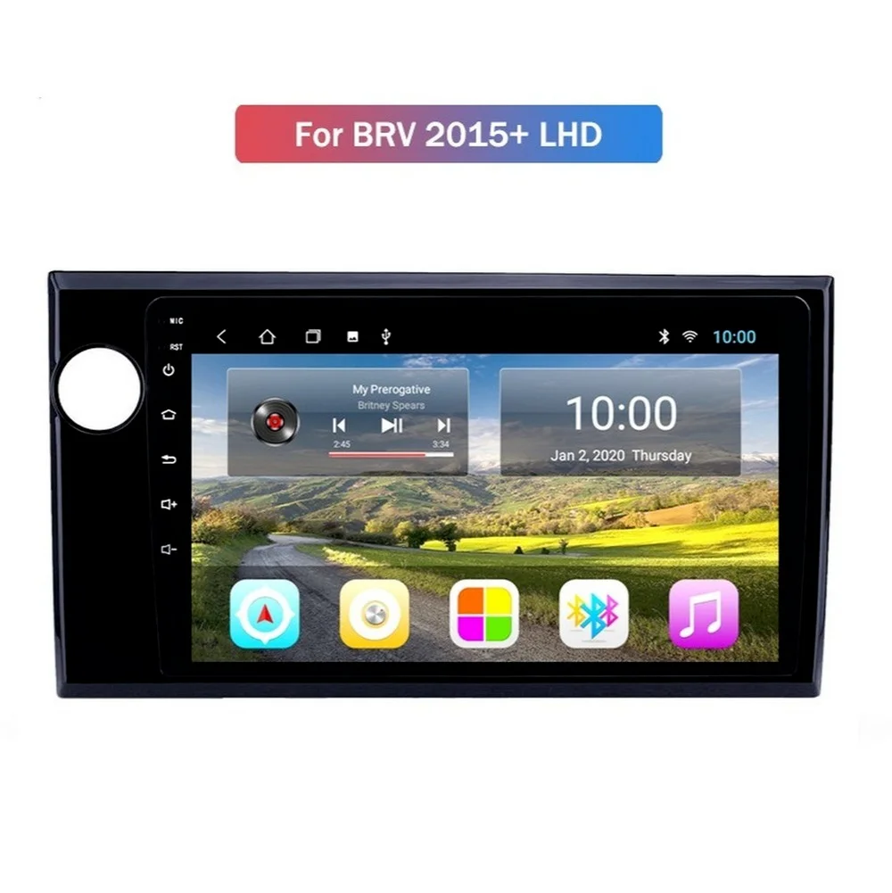 Автомобильный GPS-навигатор Android 10 0 для Honda BR-V/BRV 2015- LHD 4G + 64G мультимедийный плеер с