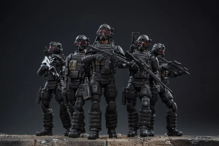 

5 Pcs/Set 1/18 JOYTOY Military Model High Simulation US Army Airborne Corps Doll Action Figure Soldier Figure Boy Toy Collection