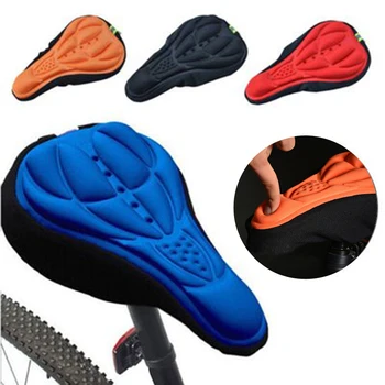 

2020 New Bicycle Saddle 3D Soft Bike Seat Cover Comfortable Foam Seat Cushion Cycling Saddle for Bicycle Bike Accessories
