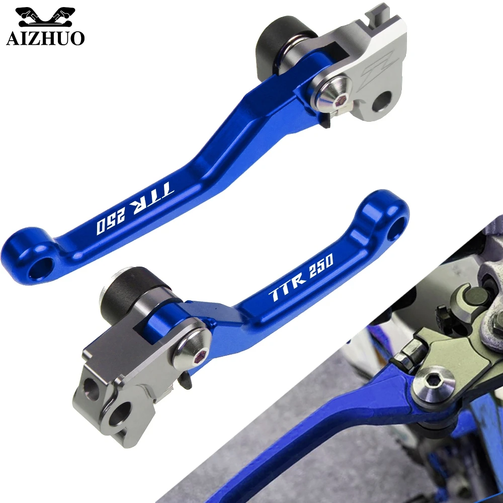 CNC мотоциклетные Сводные сцепные рычаги Dirt Pit Bike рычаги для Yamaha TTR250 TTR 250 1993-1997 1994 1995 1996