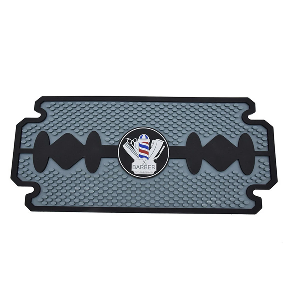 Barbershop Mat CestoMen парикмахерский коврик для инструментов, сопротивляющийся нагреву, щипцы для завивки, держатель лезвия, дизайн в форме парикмахерской, парикмахерский стилист, парикмахерский коврик для инструментов - Цвет: Barbershop Mat