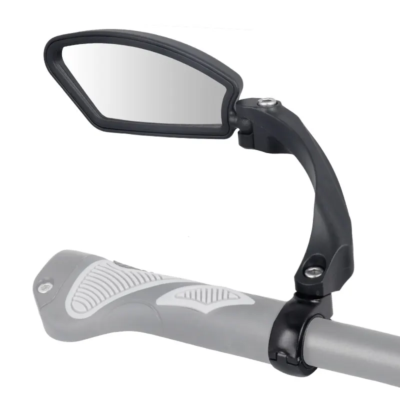 

Unbreakable Stainless Steel Lens 1Pc Bicycle Mirror Clear Wide Range Back Sight Left Reflector Angle Adjustable