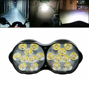 

1x Motorcycle Motorbike Headlight 18LED Fog Head Spot Light Bulb Lamp 9V-32V DC New And High Quality
