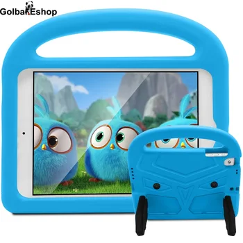

EVA Tablet Cover For Apple iPad 9.7 2018 2017 Air 2 5 6 Pro 9.7 2016 Portable Stand Kids Safe Foam Shockproof Case