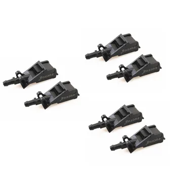 

FHAWKEYEQ 6x Windshield Window Glass Washer Spray Nozzle VW Eurovan T4 T5 Jetta 4 Passat Golf Touareg Beetle Polo Bora 6RD955985