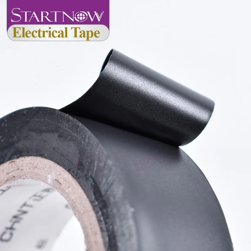 10 м/рулон черные ПВХ электрические ленты огнестойкая изоляционная клейкая лента