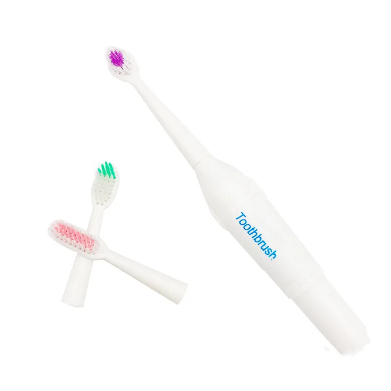 Электрическая зубная щетка со сменной головкой, аккумулятор Sonic Wave, высокое качество, умная зубная щетка с чипом, отбеливающая, здоровый подарок, удаление налета - Цвет: 1set
