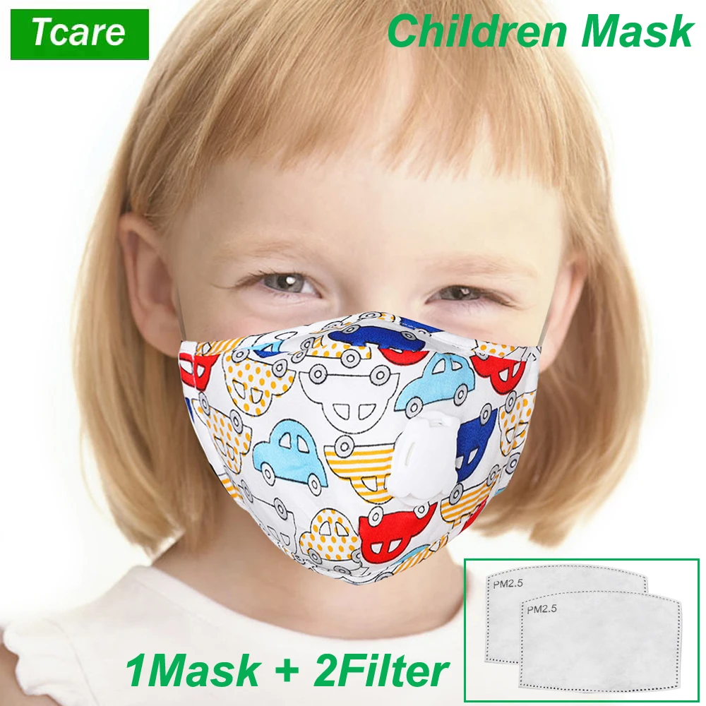 Tcare PM2.5 детей уход за кожей лица маска для полости рта дыхательный клапан с