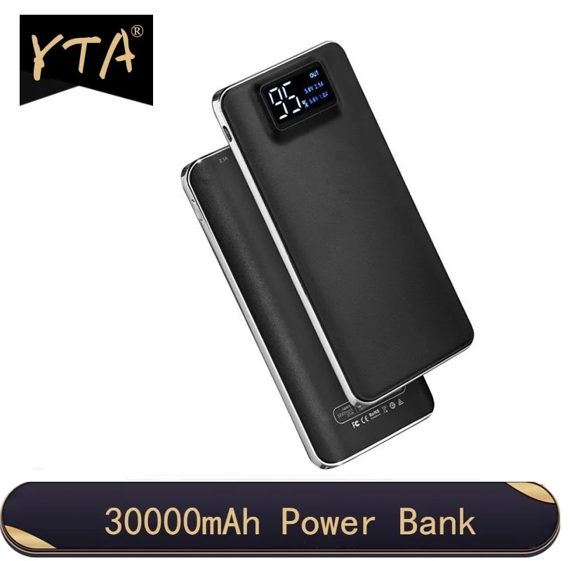 Портативное зарядное устройство на 30000 мА · ч для Xiaomi Mi 2 портативное USB внешняя