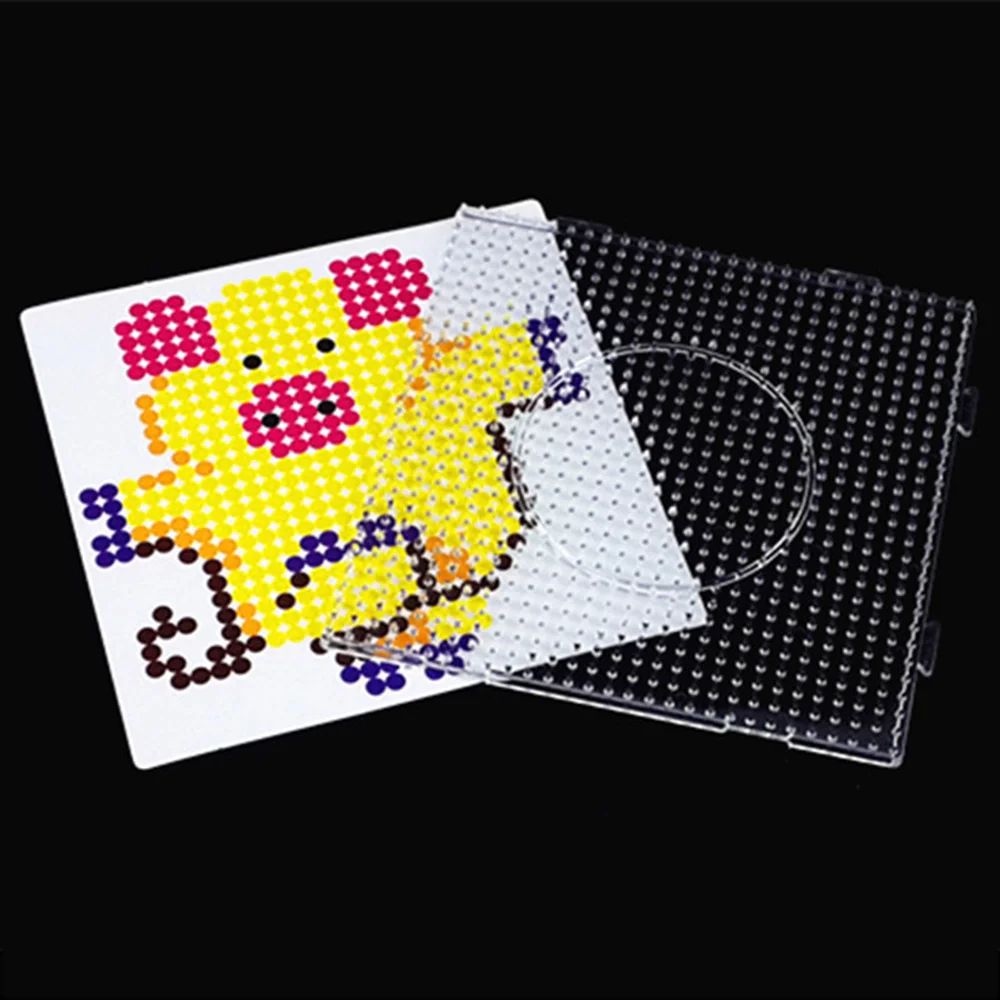 5 мм Diy Spell Bean формы для бусин Ассорти Pegboard набор искусства и ремесла для детей DIY Пазлы шаблон DIY игрушки