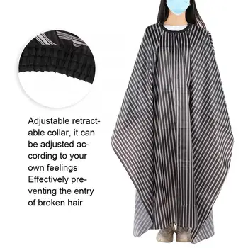 

Barber Salon Wrap Professional Hairdressing Apron Hair Cutting Dyeing Anti-Static Gown Cape for Barber Shop Hair Cutting Cape