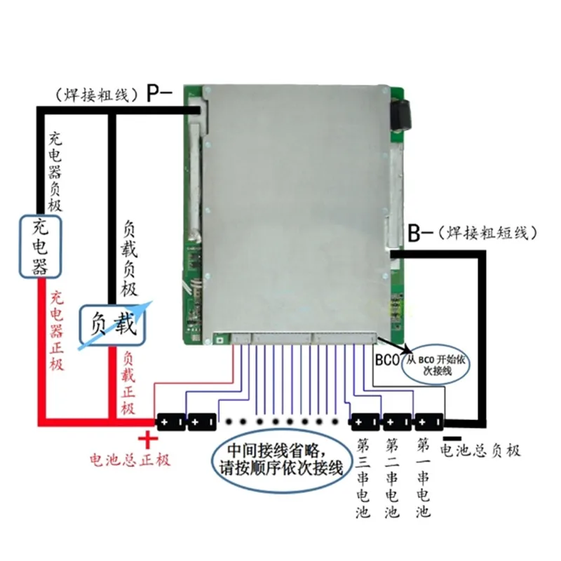 1 шт. 20S BMS 72 В литиевая батарея Bms 80A 120A 150A 100A текущий контроллер Bms для 3,7 в полимерный 72 В батарея Diy комплект