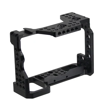 

FULL-For Dslr Handle Camera Cage for Sony A7Riii /A7Iii/A7Miii Aluminum Alloy Cage Quick Release Fits