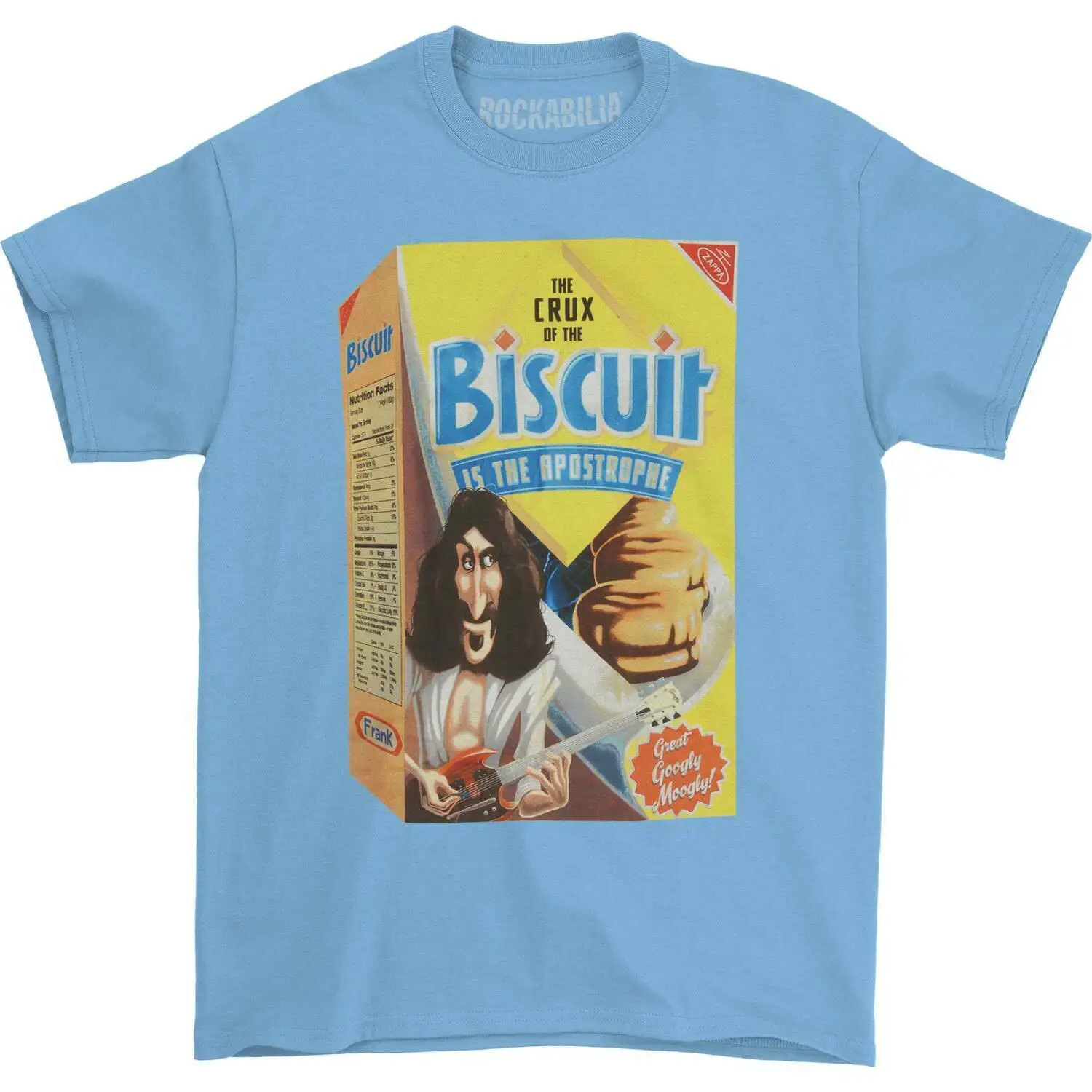 Frank Zappa T-Shirt Da Uomo Nostaly Packs Carolina Moda Uomo Cotone Nero