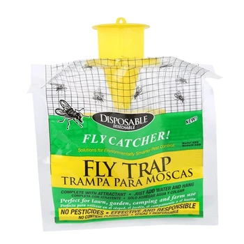 

1Pcs Disposable Fly Catcher Control Trap Flycatcher Bag Home Garden Outdoor Flies Flycatcher Trap Attractant