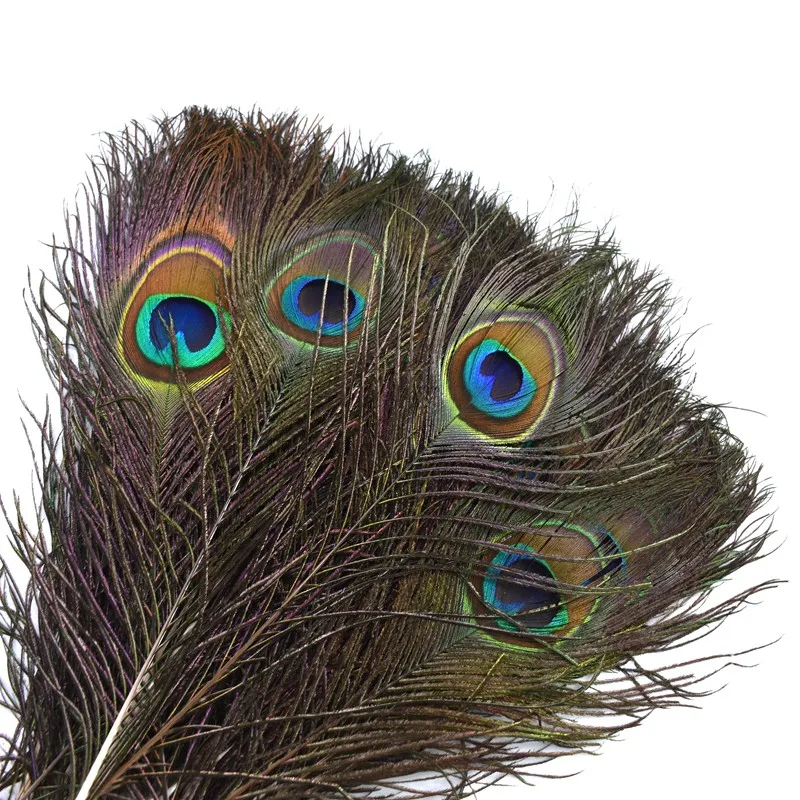 Оптовая продажа натуральные Страусиные фазаньи перья для рукоделия павлина