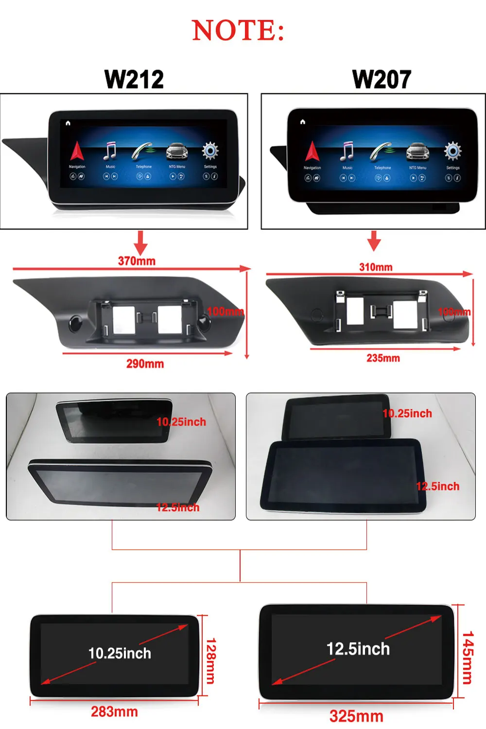 Radio multimedia con GPS para coche, Radio con reproductor, Android 10, 128, 8 GB de RAM, para mercedes-benz GLK 280, GLK350, X204, NTG 4,5/5, GPS para coche