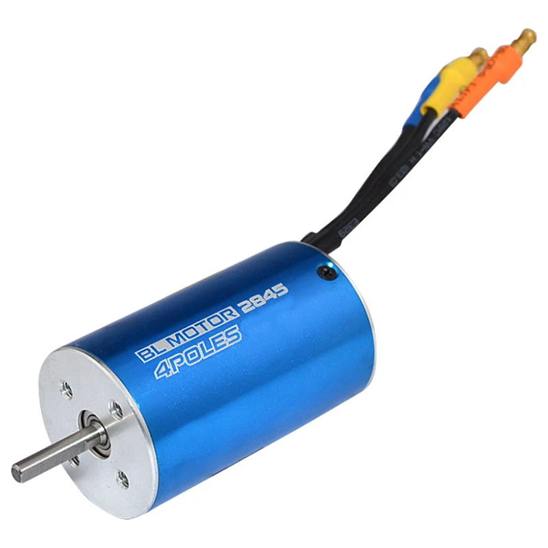 2845 4370Kv бесщеточный двигатель+ 35A бесщеточный Esc+ программная карта для 1/14 1/16 1/18 Rc автомобиля