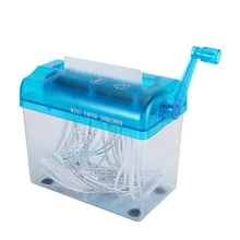 A6 измельчитель бумаги нарезанная бумага ручной измельчитель бумаги ручной работы прямая камнерезная машина для школы офиса документов Файл