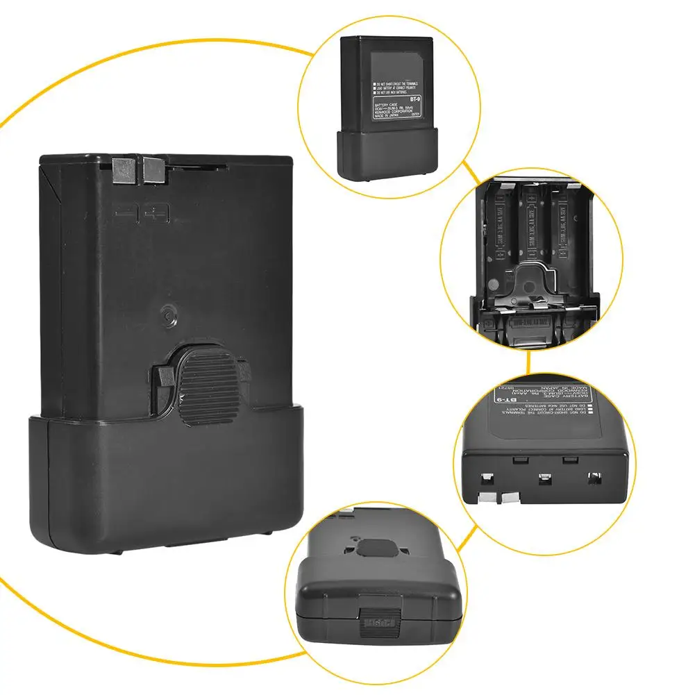 Портативный BT-32 Батарея коробка для KENWOOD TK-208 TK-308 TK-22AT TK-42AT TK-79AT Аккумулятор для переносной рации контейнер коробка