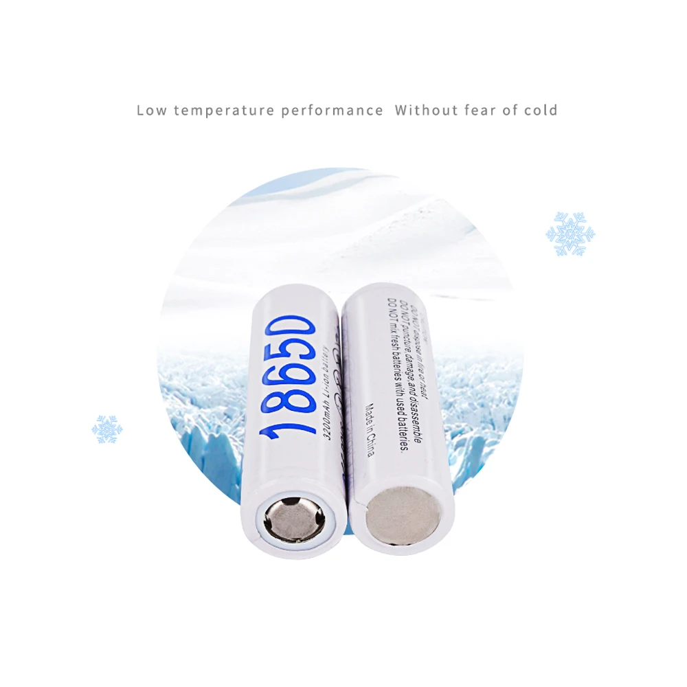 Оптовая продажа 10 шт./лот 18650 батарея PALO 3200mAh литиевая 3 7 V аккумуляторная для