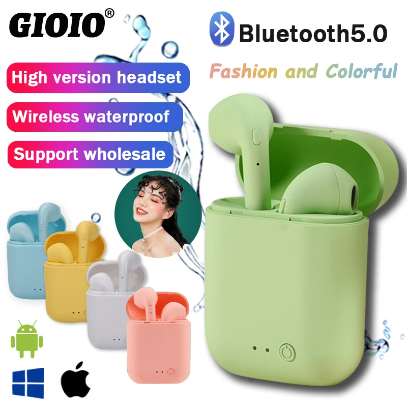 Mini-2 fones de ouvido sem fio bluetooth fones de ouvido à prova dwaterproof água esporte fones de ouvido para huawei iphone oppo xiaomi tws música fone de ouvido