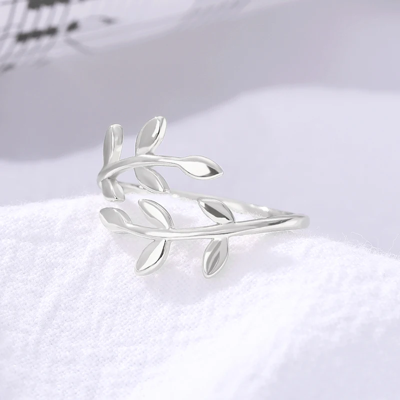 Dianshangkaituozhe масонских ювелирных изделий anillos Mujer BFF лавровый лист Кольца стрейч