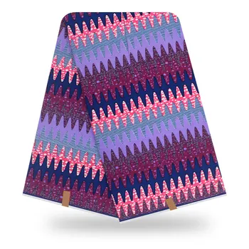 

2020 African High Quality Fashion Design Wonderful Real Wax Fabric Nederlands Real Wax Fabric 100% Cotton