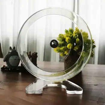 Acrylic Transparent Hamster Running Wheel Treadmill Wheel Running Wheel Running Wheel Pet Supplies 3
