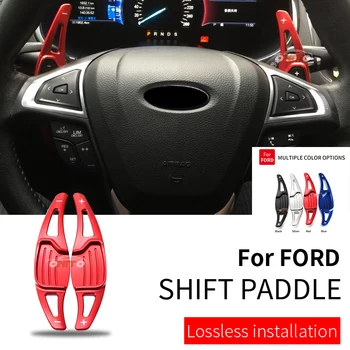 

Steering Wheel Shift Gear Lever Gearshift Paddle Extension Interior Accessory for ford Mondeo 2013-2019 Taurus Edge 2015-2019
