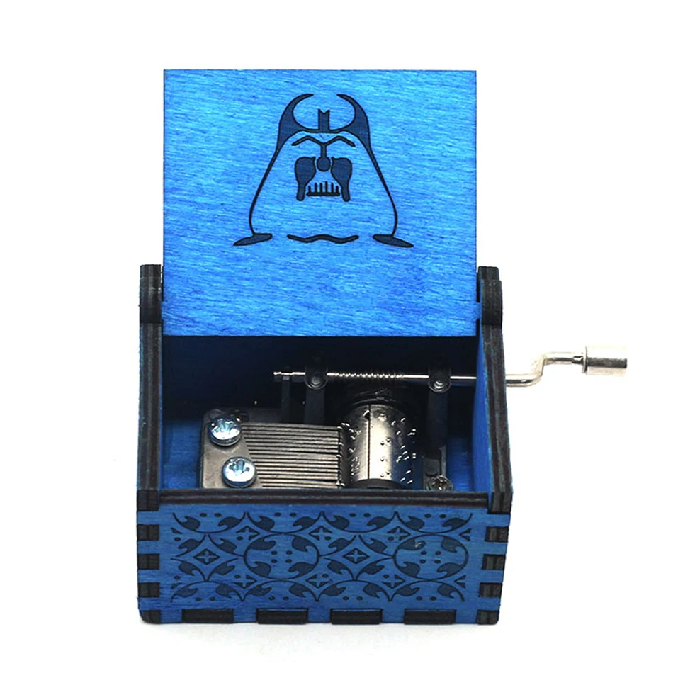 Новинка хит продаж антикварная резная Рождественская музыкальная шкатулка