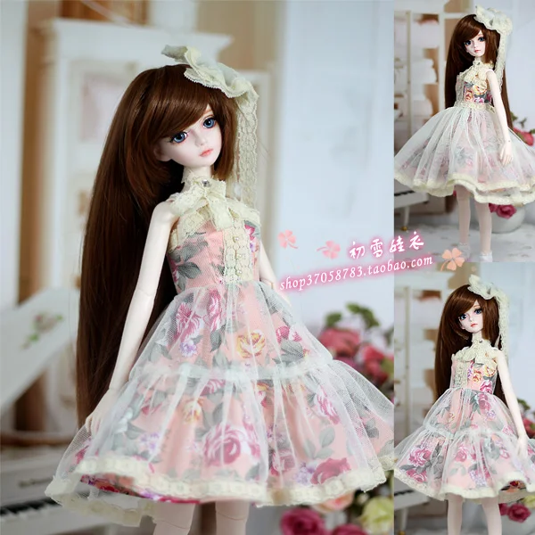 1/6 1/4 1/3 BJD одежда аксессуары кукла кружева платье для BJD/SD MSD SD13, не включает в себя куклы, обувь, парик и другие E2530