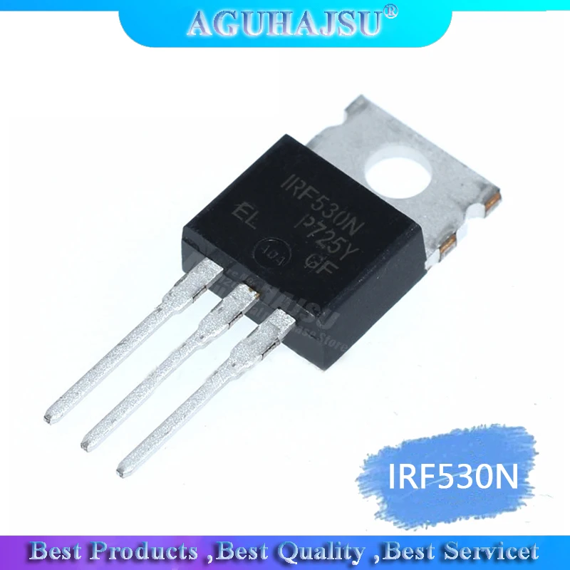 10 шт. IRF530N TO220 IRF530 TO-220 IRF530NPBF Новый MOS полевой эффект для-220 линейный транзистор |