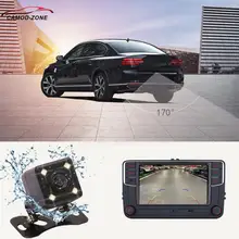 Mib av câmera de visão traseira rcd330 plus hd ccd grande angular retrovisor estacionamento reverso para vw tiguan passat b7 b6 golf 5/6/7 jetta audi