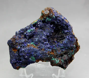 

134g Natural azurite and malachite symbiotic mineral crystal specimens Stones and crystals from China