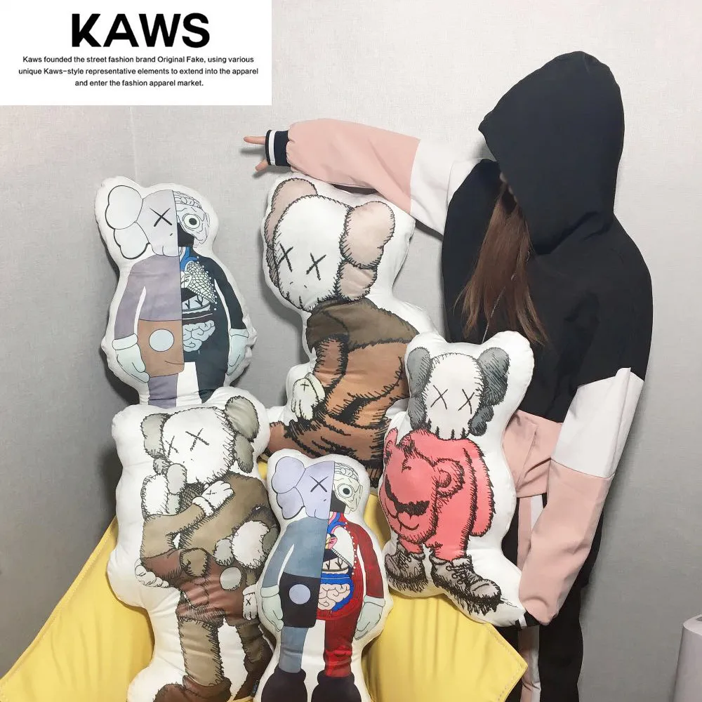 

2019 New Products JJ Lin Celebrity Style Sesame Street Pillow Plush Toys BFF Sofa Office Cushion