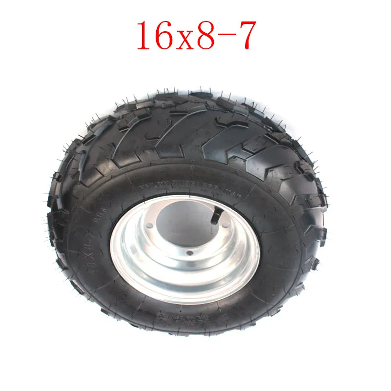 2 шт. молния хорошего качества 16x8. 00-7 вакуумная шина ATV шин подходит для ATV 50CC, 90CC, 70CC, 110CC, 125CC внешняя шина