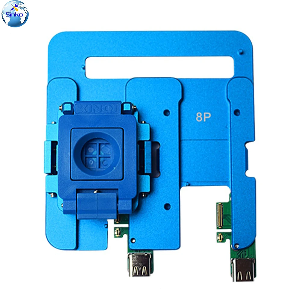

JC Hard Disk Testing Fixture T7 T8 Tester for iPhone 6 6S 6SPlus 7 7Plus 8 8P Brush Function Testing Working with Smart Cable C1