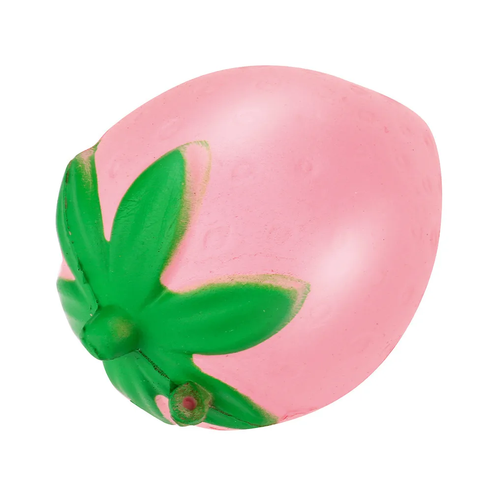 Мягкие kawaii головоломки Детская декомпрессионная игрушка маленькая розовая клубника медленный отскок игрушка Коллекция телефон CharmSqueeze игрушка